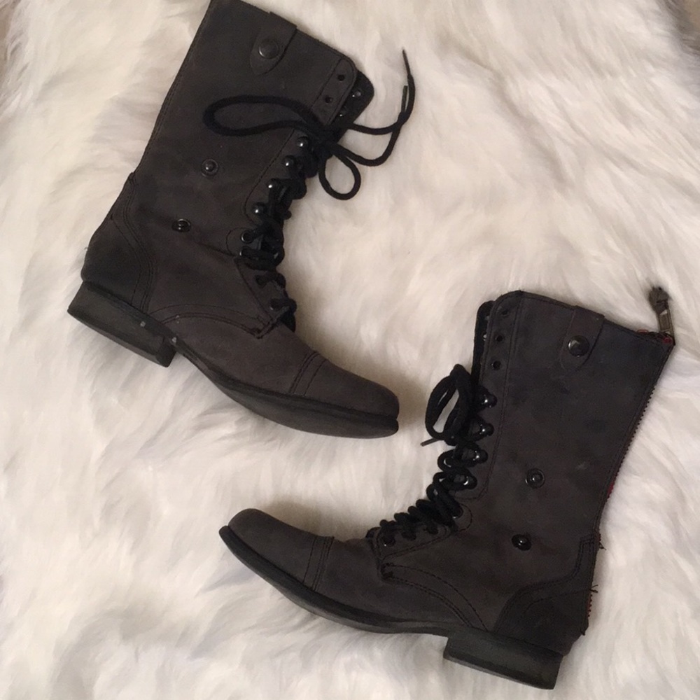Steve Madden Combat Boots